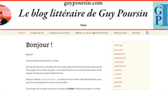 Desktop Screenshot of guypoursin.com